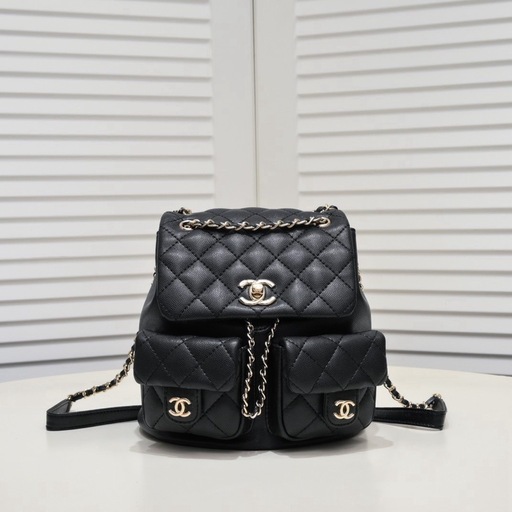 CHANEL（シャネル） トラベルライン バックパック ナイロン レディース CHANELシャネル美品レディースリュックバッグブラック