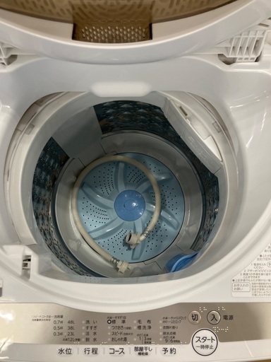 【軽トラック90分貸出サービス】TOSHIBA 全自動洗濯機