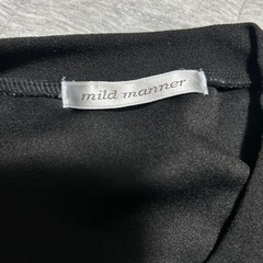 mild manner しまむら　フリフリベスト風コンビカッターシャツの画像
