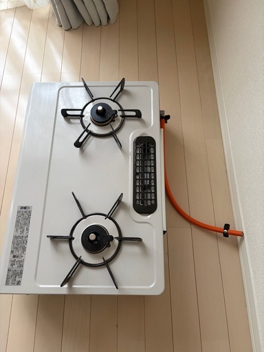 ※再投稿【LP用2口ガステーブル】半年使用