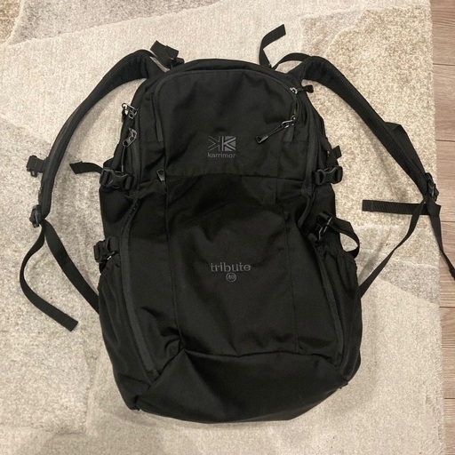 楽天市場】【P10倍】 karrimor tribute 40 カリマー トリビュート 40L 高級Karrimor綺麗な⭕️Tribute 40ブラックバックパック