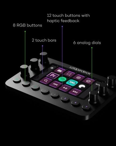 【動画・配信・実務にも】 左手デバイス　Loupedeck Live 美品／完品