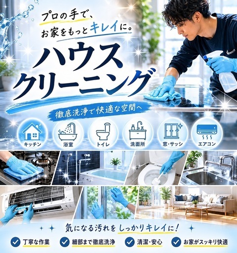ハウスクリーニング