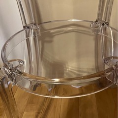 ①IKEA STEIN スタイン クリアチェアの画像