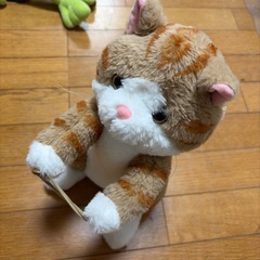 猫のぬいぐるみの画像