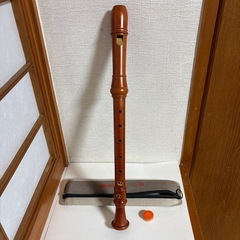 ヤマハ木製リコーダー (アルト　バロック式)の画像