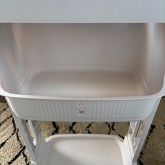 【キャスター付き】 ランドリーバスケットスリム　R-398の画像