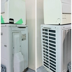 FUJITSU 富士通 ルームエアコン ノクリア AS-R28D-W 10畳程度の画像