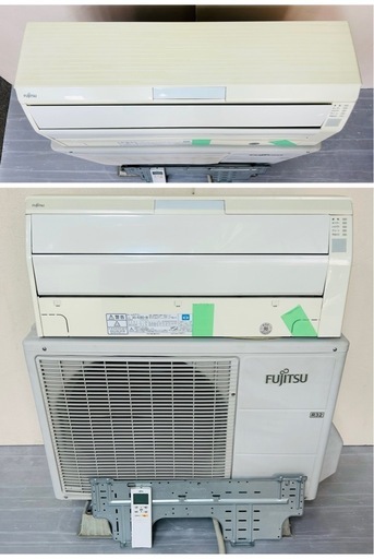 FUJITSU 富士通 ルームエアコン ノクリア AS-R28D-W 10畳程度