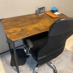 机椅子セットの画像