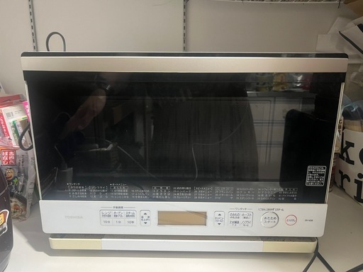 TOSHIBA 東芝石窯ドームER-ND8(W)オーブンレンジ中古品 (hai) 戸畑の
