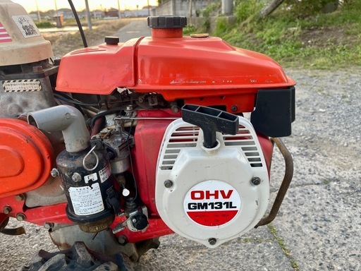 シバウラ　KF452 家庭菜園 耕運機 管理機　サイドクラッチ付き　作動品　引き取り限定