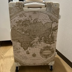 アンティークマップキャリーケースの画像