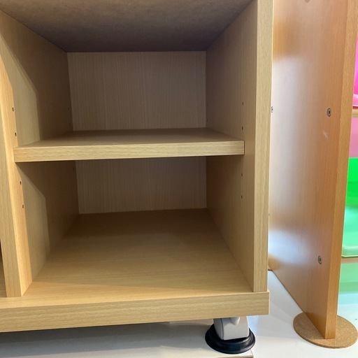⭐️美品⭐️ランドセルラック 収納力抜群 ナチュラルカラー 子供部屋に シンプルデザイン  No.3192 KE ベルメゾン（BELLE MAISON） 本棚 ランドセルラック ラック 収納ラック 