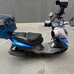 SUZUKI Address v125s 青の画像