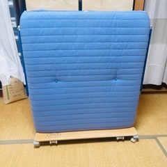折りたたみシングルベッドの画像