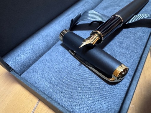Parker 万年筆 ブラック ゴールド【新品未使用】
