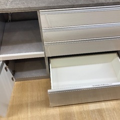 【トレファク イオンモール常滑店】2枚扉レンジボード 松田家具をご紹介！の画像