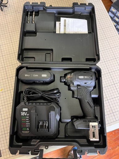 DCM充電式ブラシレス18Vインパクトドライバー