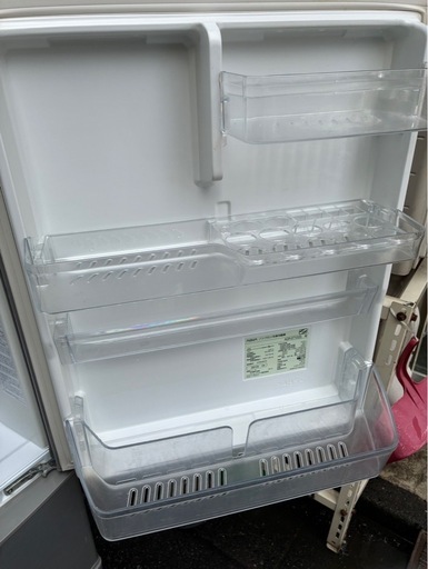 AQUA 272L 3ドア冷蔵庫 AQR-271D(S) 2015年製 シルバー　二人暮らし冷蔵庫