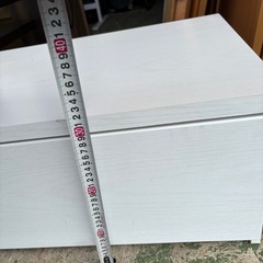 テレビ台ホワイト　中古品の画像