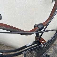 ボロボロ自転車の画像