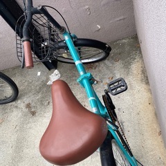 折りたたみ自転車の画像