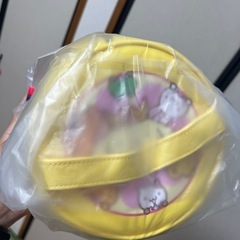 ポムポムプリン 一番くじ 筒型ポーチの画像