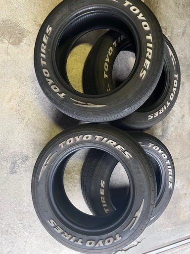 215/65R16 ホワイトレター4本
