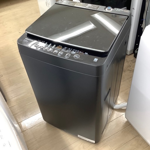 【1年間保証付き！】Hisense の全自動洗濯機のご紹介！