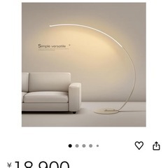 フロアライト アーチ型 フロアランプ アーチ 北欧 アーチ型照明 調光調色 LED おしゃれ アーチ照明 モダン ルームライトリビング オフィス 北欧 寝室/リビング/玄関/ベッドサイド 和風 北欧 おしゃれ 雰囲気ライの画像