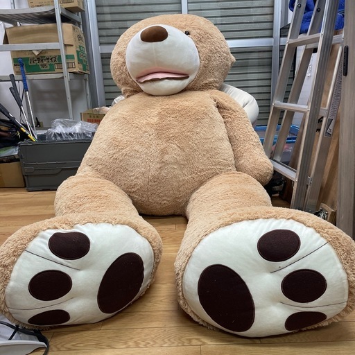 Y 美品 くま クマ ぬいぐるみ　230cm ビッグサイズ　 