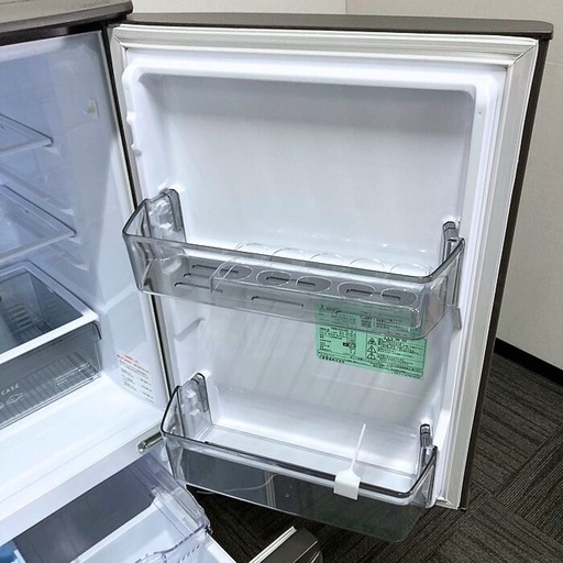 冷蔵庫【配達無料お届け設置出来ます?都内近郊?】✨信頼の三菱製❄️146ℓ容量✨静音.省エネ✨除菌クリーニング済の極美品✨他にも冷蔵庫