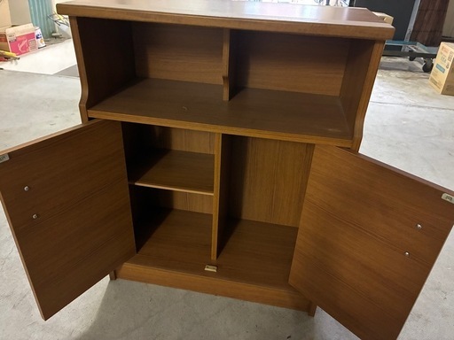 レトロ調 木製キャビネット (Reuse Pro) 津山の収納家具《キャビネット
