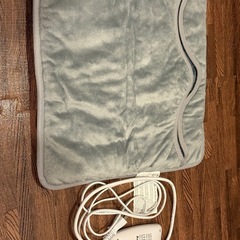 電気足温器 電気毛布 足元ヒーター グレーの画像