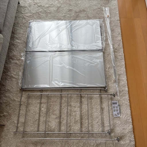 【無印良品】ステンレスユニットシェルフ ワイド 小