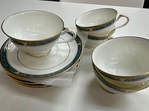 ノリタケ カップ＆ソーサー セット 5客（89） シェール ブラン カップ&ソーサーセット(5客) | ノリタケ食器公式 