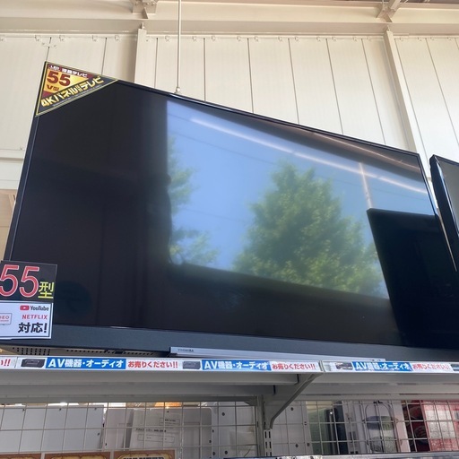 ?大迫力?2018年製　TOSHIBA 55型液晶テレビ 55BZ710X TOSHIBA Netflix対応 YouTube対応 N