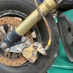 YAMAHA アクシス90用フロント周りの画像