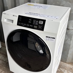 🔥🔥(モデルルーム品)2025年AQUAアクア　D8A-L(W) ホワイト　左開き🔥🔥ドラム式洗濯機　ヒートポンプ乾燥　 洗濯8kg/乾燥4.5kg 設置まで対応　配達無料🚚💦の画像
