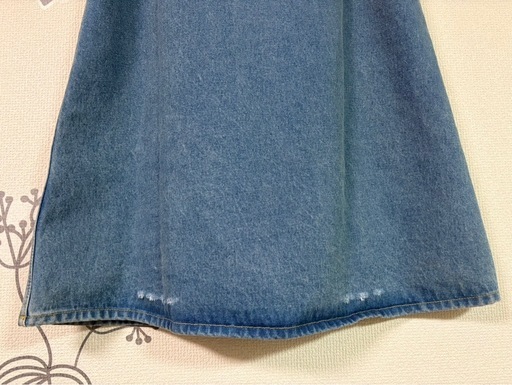 ★ 正規品★PRADAのオーガニックデニム ミニドレス　美品　サイズ36