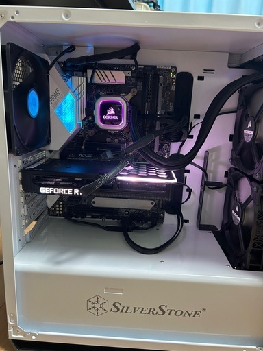 SILVER STONE i7 8700 24GB PALIT RTX3060ti m.2 SSD 500G ゲーミングPC 