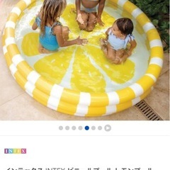 intex  子供用プールの画像
