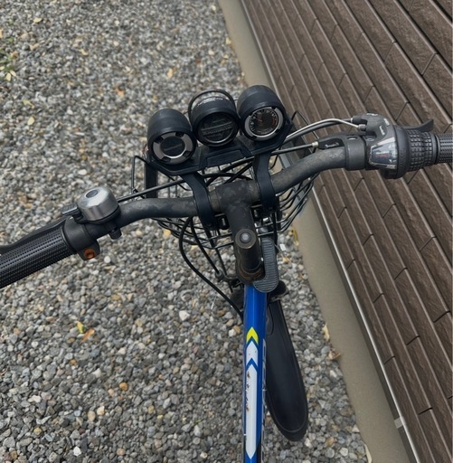 子供用自転車 24インチ キッズマウンテンバイク  ブルー