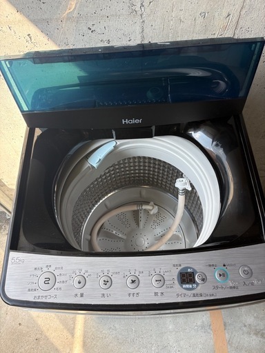 Haier 洗濯機 2022年 (じじ) 美園の生活家電《洗濯機》の中古あげます