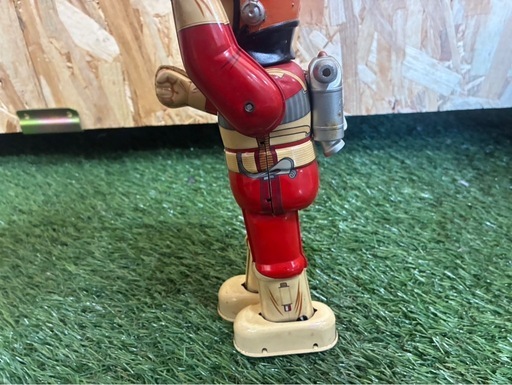 他ご成約、ビリケン商会 キャプテンウルトラ メカニカルフィギュア ブリキ 絶版 レトロ 当時物 昭和レトロ 人形 ビンテージ　訳あり