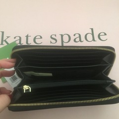 新品　
kate spade new york 長財布 ブラックの画像