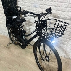 🌸ブリヂストン🌸子供乗せ 電動自転車 HYDEE.ll 新基準 子供のせ🌸完成車配送🌸送料無料🌸美品🌸室内保管☆30の画像