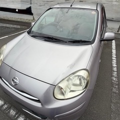 日産　マーチ  27年12月までの車検付きの画像