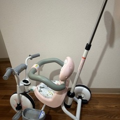 決まりましたミニーちゃんの自転車の画像